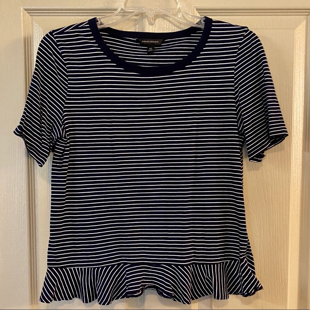 Banana Republic Peplum tee